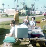 Nice campground pic with Grandpa Larry & Nana Rose