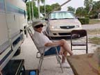 Nana relaxing