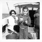 Lois & Mom Fishing