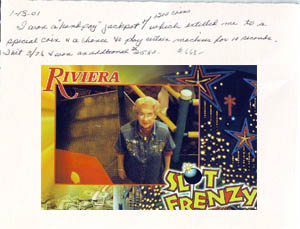 Mom hits big at the Riviera - 01/2001