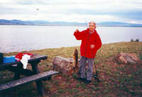 July 1998 - Idaho - Mom caught a big fish